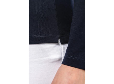 Polo Supima® manga larga mujer