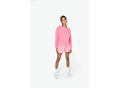 Sudadera ecorresponsable hombros caídos mujer