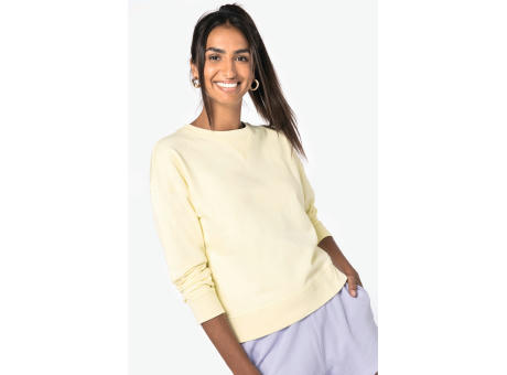 Sudadera ecorresponsable hombros caídos mujer