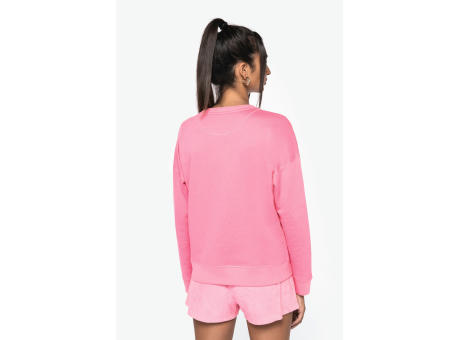 Sudadera ecorresponsable hombros caídos mujer