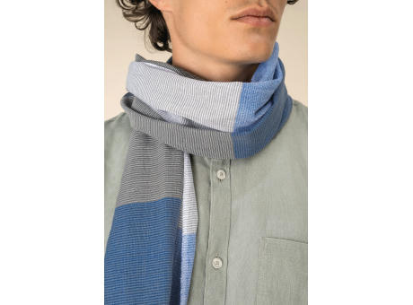 Fular a cuadros unisex