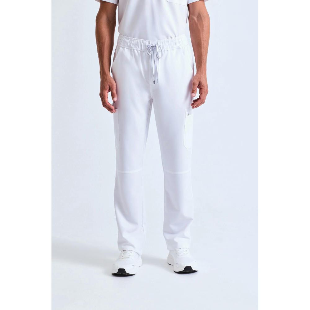 Pantalón cargo elástico hombre