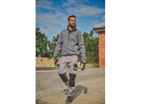 Chaqueta polar con mangas amovibles hombre
