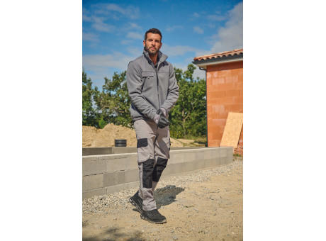 Chaqueta polar con mangas amovibles hombre