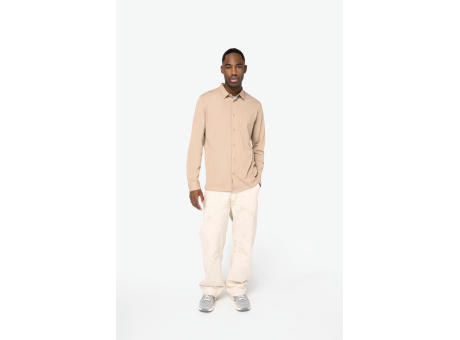 Camisa ecorresponsable de punto jersey hombre