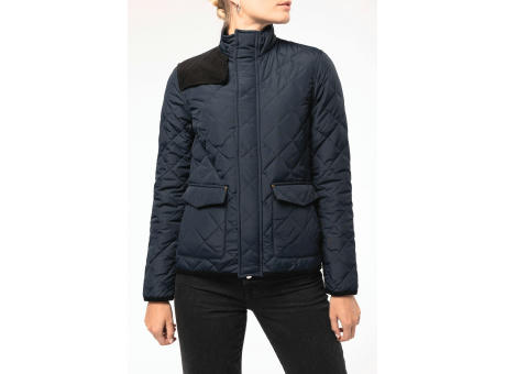 Chaqueta acolchada rombos mujer