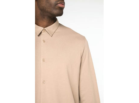 Camisa ecorresponsable de punto jersey hombre