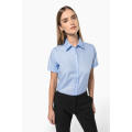Camisa no-plancha manga corta mujer