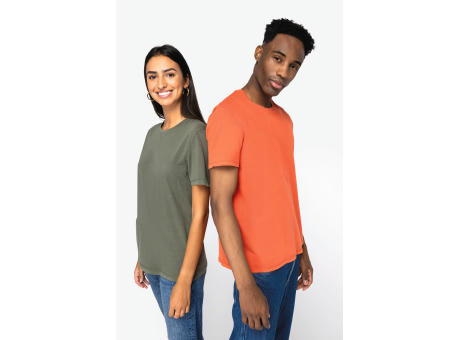 Camiseta ecorresponsable efecto lavado unisex