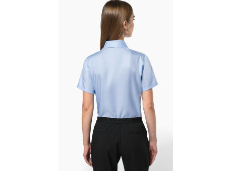 Camisa no-plancha manga corta mujer