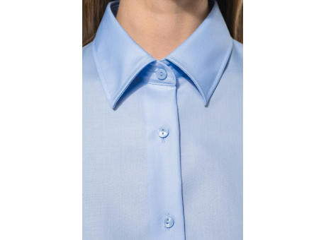Camisa no-plancha manga corta mujer