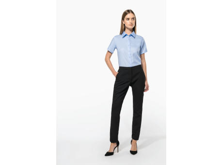 Camisa no-plancha manga corta mujer