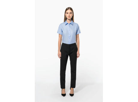 Camisa no-plancha manga corta mujer