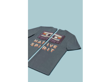 Camiseta ecorresponsable efecto lavado unisex