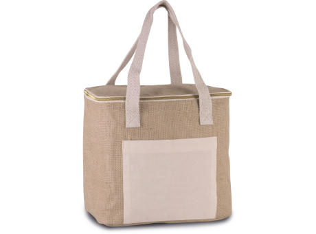 Bolsa isotérmica de yute - modelo mediano