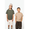 Camiseta ecorresponsable de hombros caídos infantil