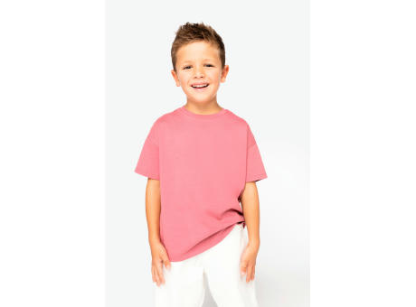 Camiseta ecorresponsable de hombros caídos infantil