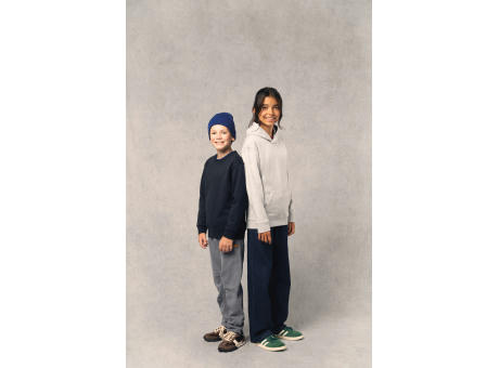 Sudadera reciclada con cremallera y capucha infantil