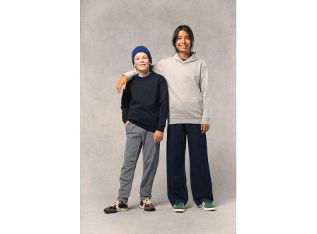 Sudadera reciclada con cremallera y capucha infantil