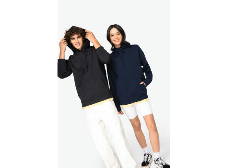 Sudadera ecorresponsable con capucha y hombros caídos French Terry unisex