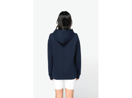 Sudadera ecorresponsable con capucha y hombros caídos French Terry unisex