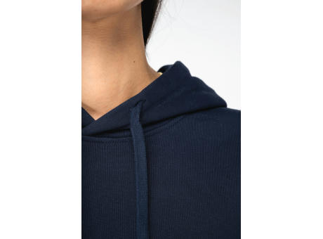 Sudadera ecorresponsable con capucha y hombros caídos French Terry unisex