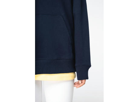 Sudadera ecorresponsable con capucha y hombros caídos French Terry unisex