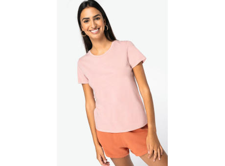 Camiseta ecorresponsable efecto lavado mujer