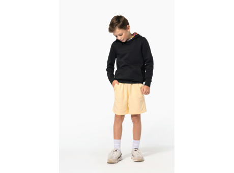 Sudadera con capucha de forro contrastado infantil