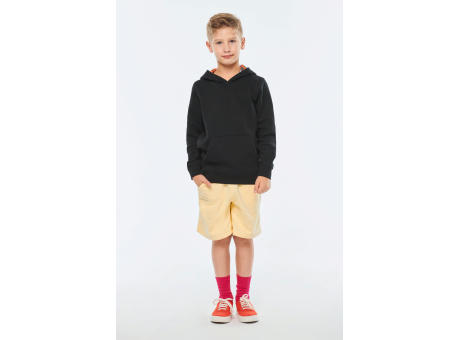 Sudadera con capucha de forro contrastado infantil
