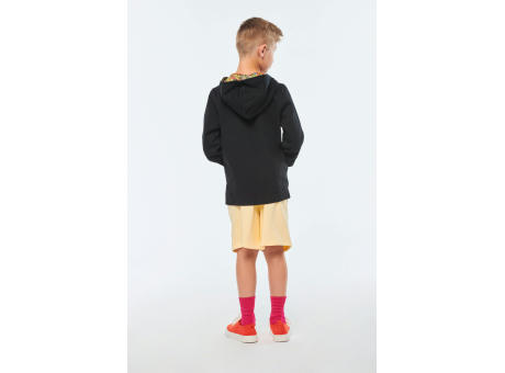 Sudadera con capucha de forro contrastado infantil