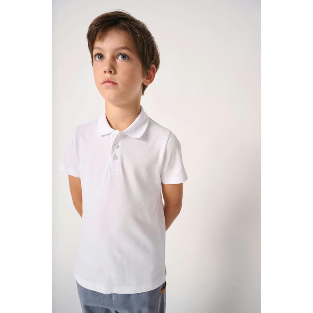 Polo punto piqué infantil