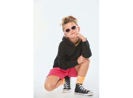 Sudadera con capucha de forro contrastado infantil