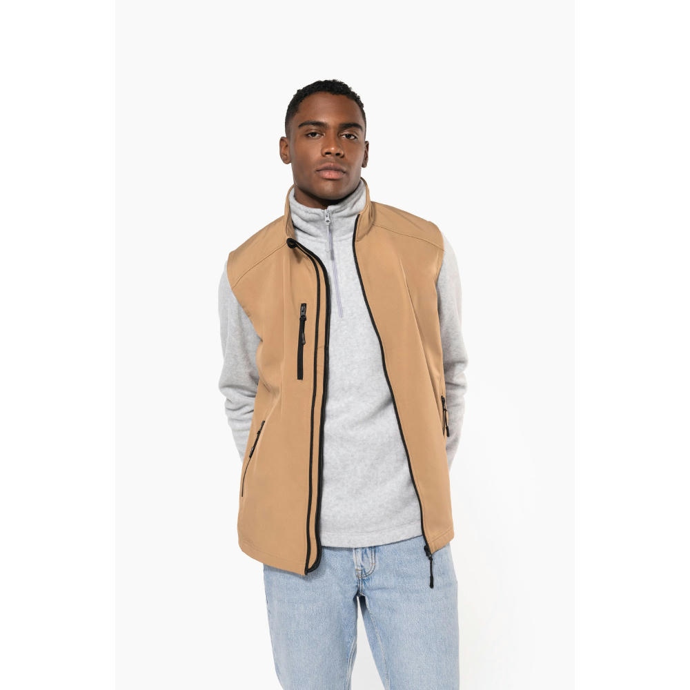 Chaleco softshell hombre