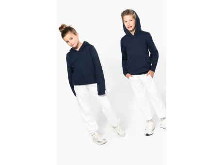 Sudadera con capucha de forro contrastado infantil