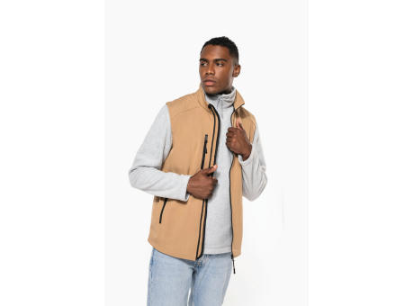 Chaleco softshell hombre