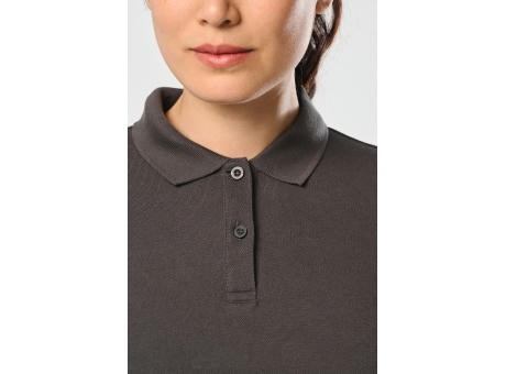 Polo Antibacteriano manga larga mujer