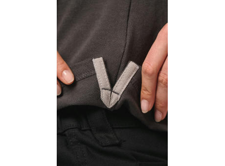 Polo Antibacteriano manga larga mujer