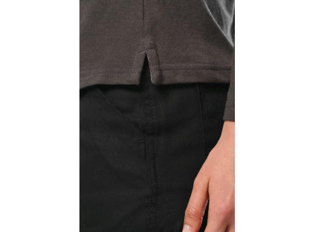 Polo Antibacteriano manga larga mujer