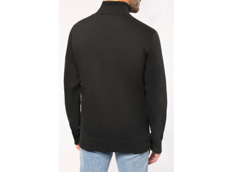 Chaqueta de felpa con cremallera hombre