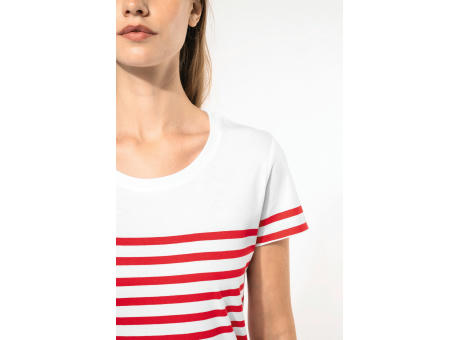 Camiseta marinera algodón orgánico mujer 