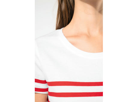 Camiseta marinera algodón orgánico mujer 