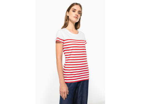 Camiseta marinera algodón orgánico mujer 