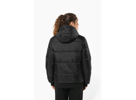 Chaqueta ripstop reciclada con capucha unisex