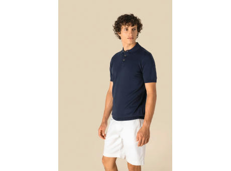Polo ecorresponsable de punto hombre