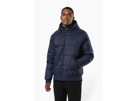 Chaqueta ripstop reciclada con capucha unisex