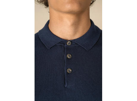 Polo ecorresponsable de punto hombre