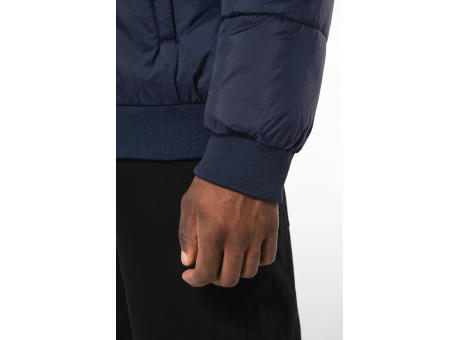 Chaqueta ripstop reciclada con capucha unisex
