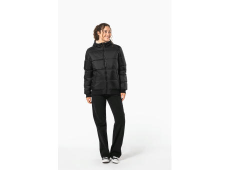 Chaqueta ripstop reciclada con capucha unisex