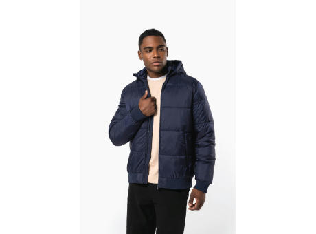 Chaqueta ripstop reciclada con capucha unisex